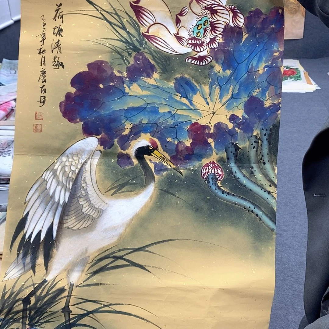国画国画手绘作品