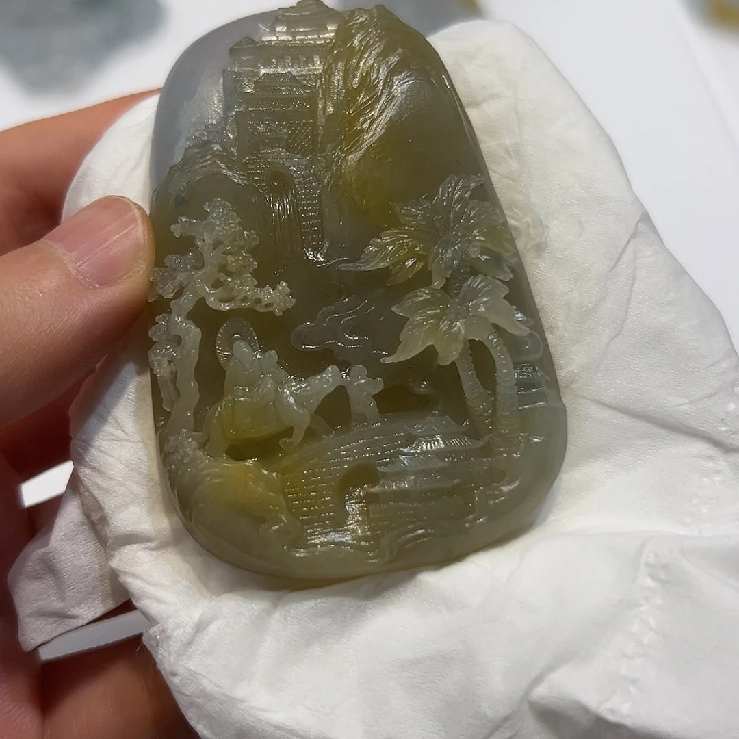 未镶嵌定制翡翠挂件