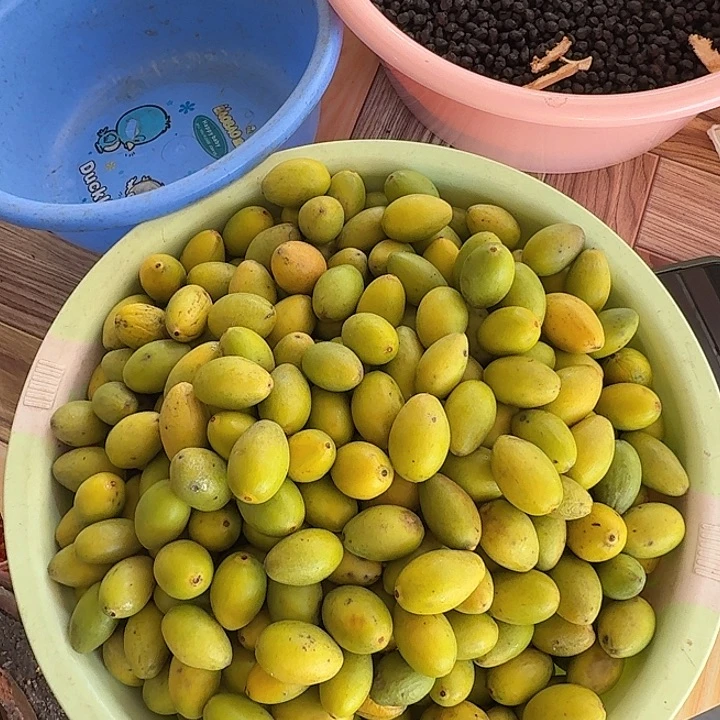 青榄咸辣黄榄两斤半