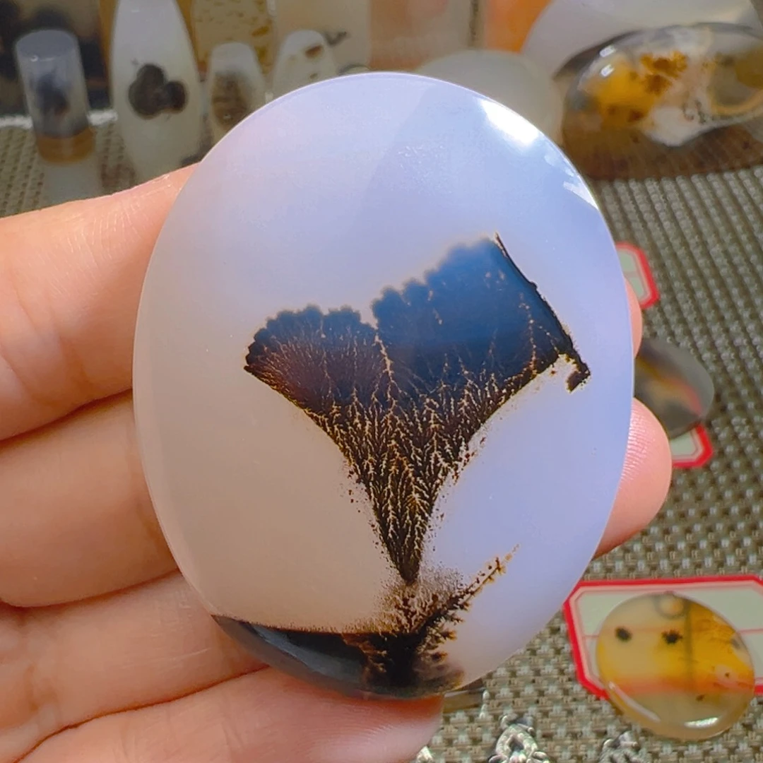 玛瑙/玉髓颈饰合金