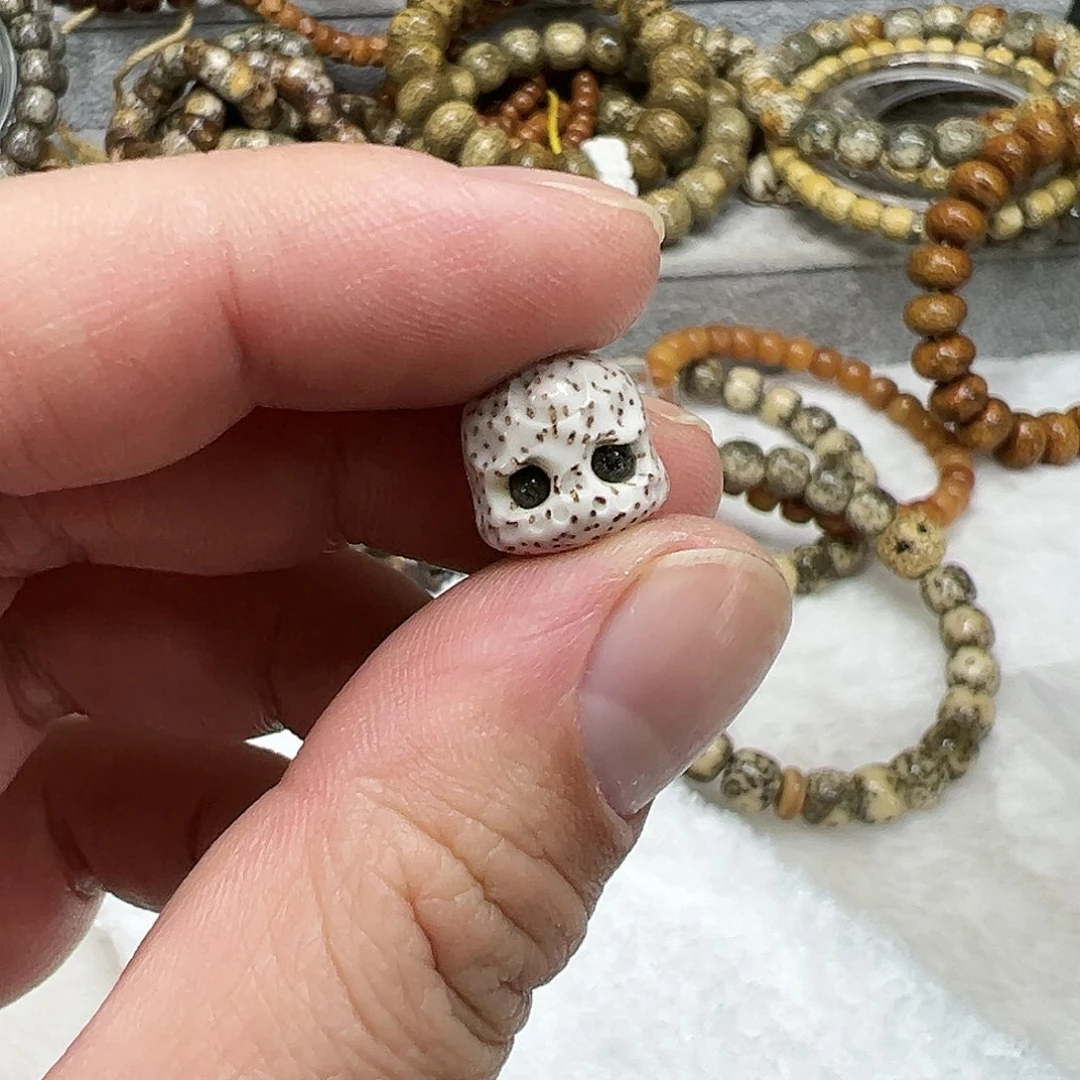 星月菩提手串13星月菩提阿呆头一颗