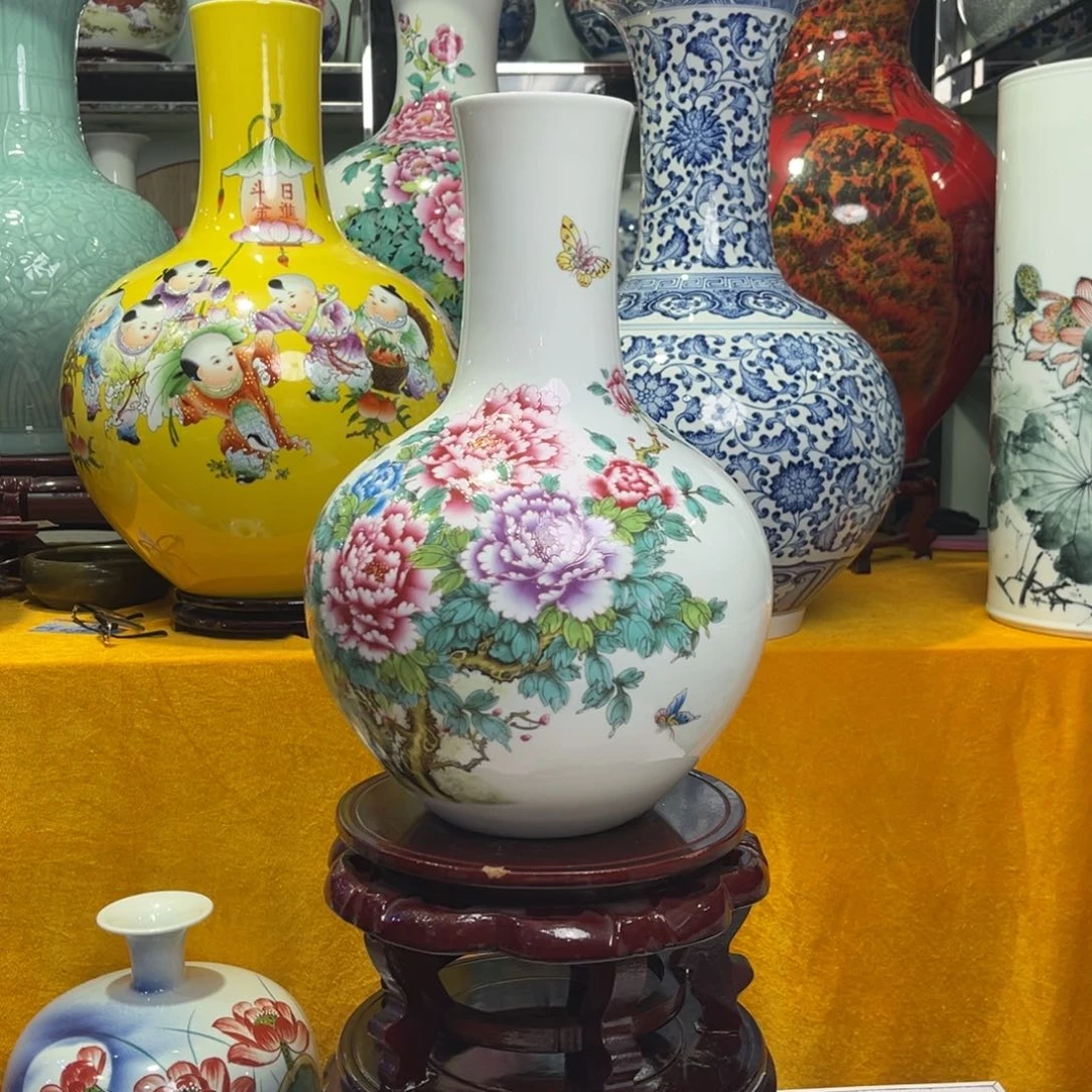 景德镇陶瓷花瓶摆件