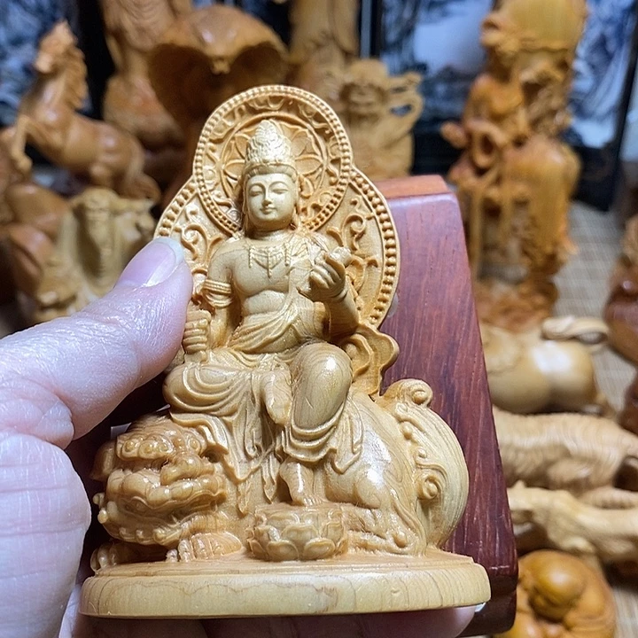 柏木（崖柏）文殊加底座