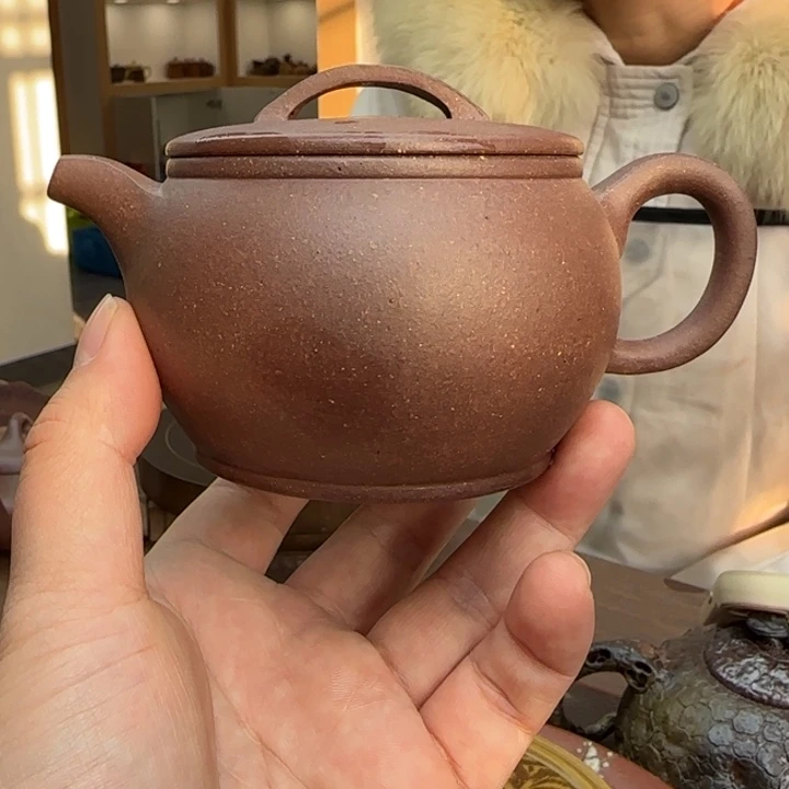 紫砂茶壶紫砂汉瓦壶无添加240CC