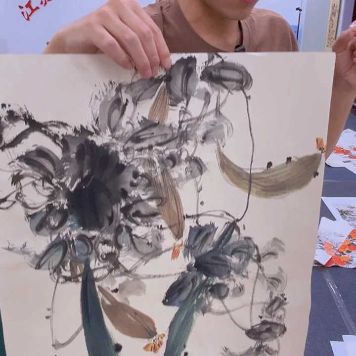 国画国画作品宣纸纯手绘