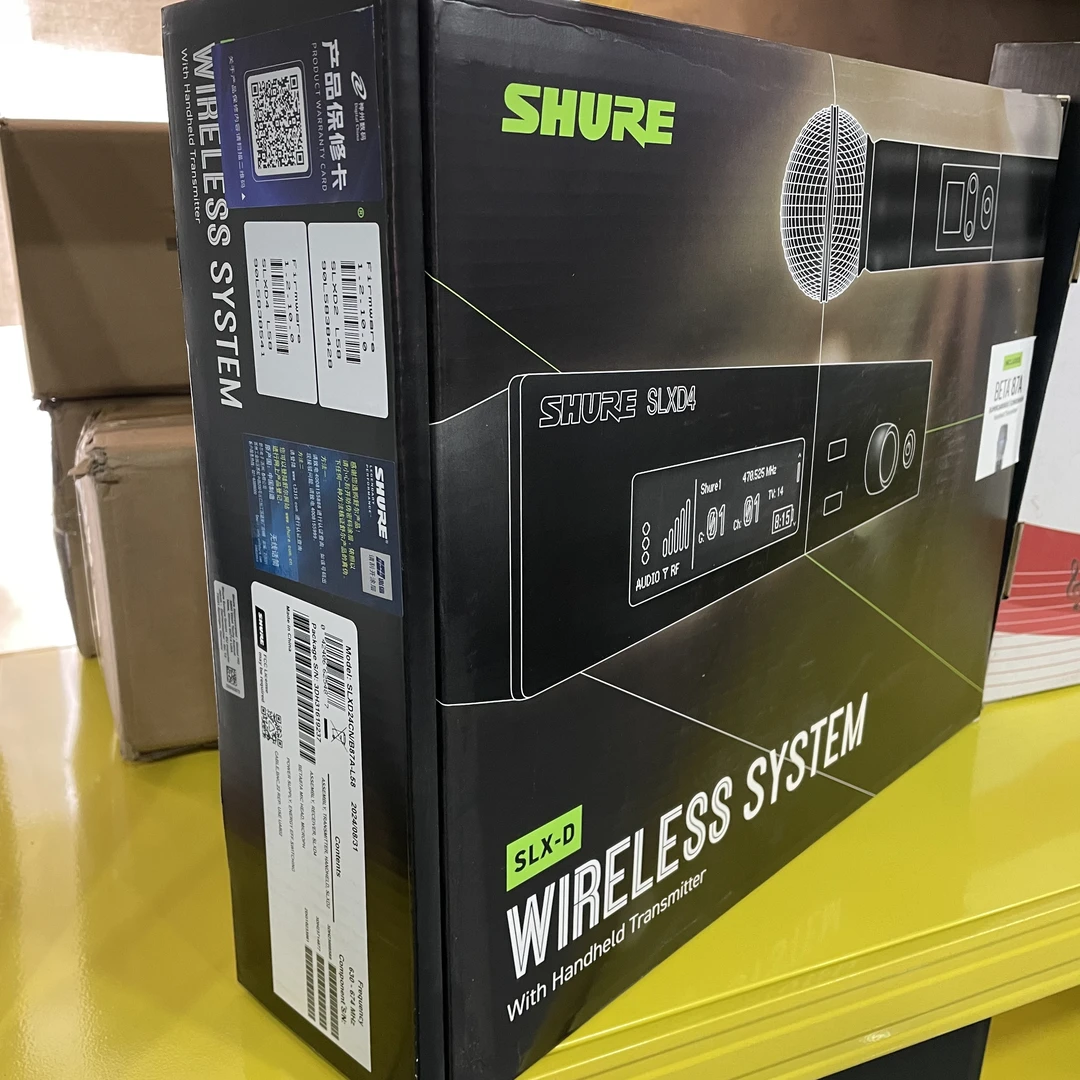 未拆封 Shure/舒尔 SLXD24/BETA87A电容话筒不支持七天无理由）