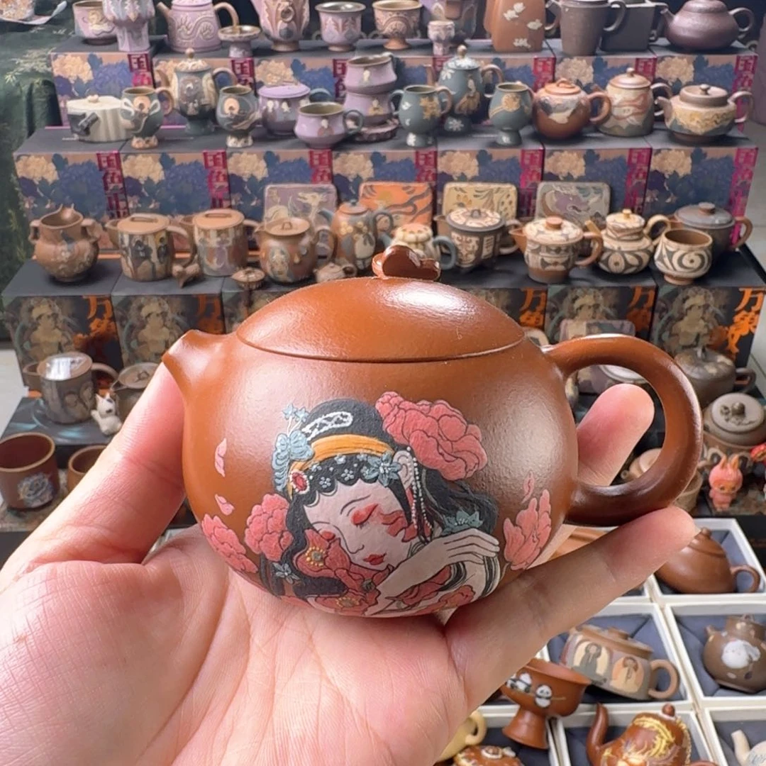 茶壶紫砂180cc原矿精工半手