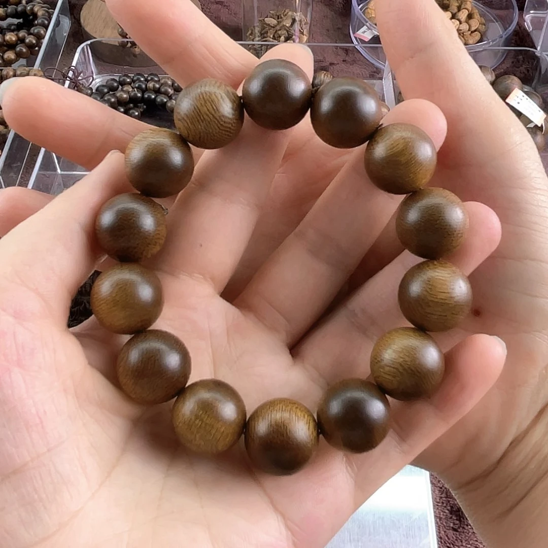 沉香手串杨*样越南芽庄白棋