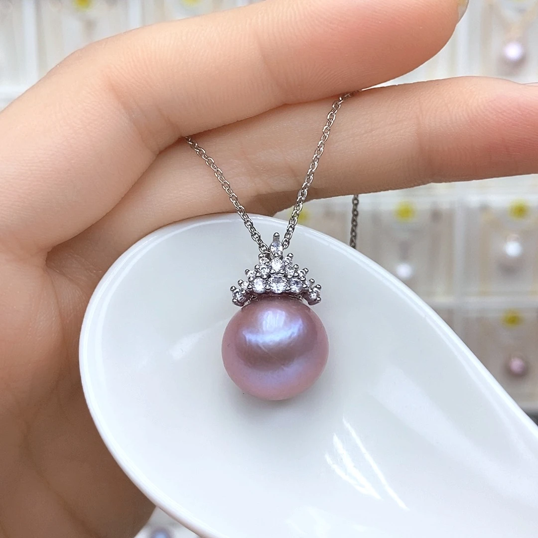 淡水珍珠合金颈饰