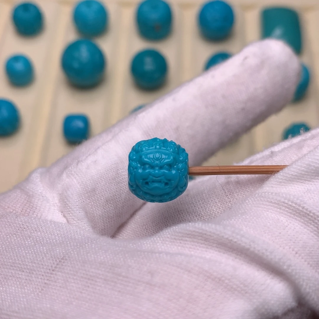 绿松石未镶嵌绿松石大黑天11.8