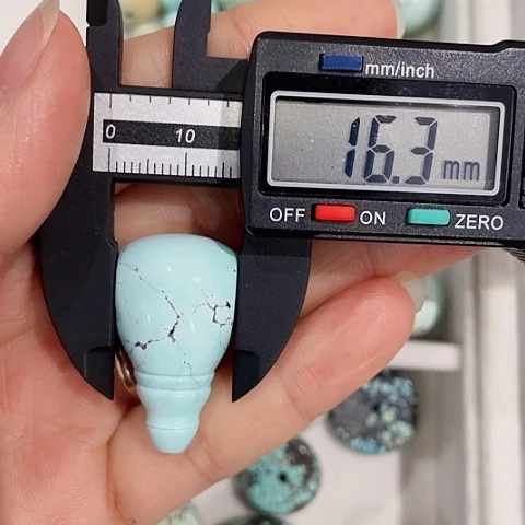 绿松石珠宝半成品未镶嵌