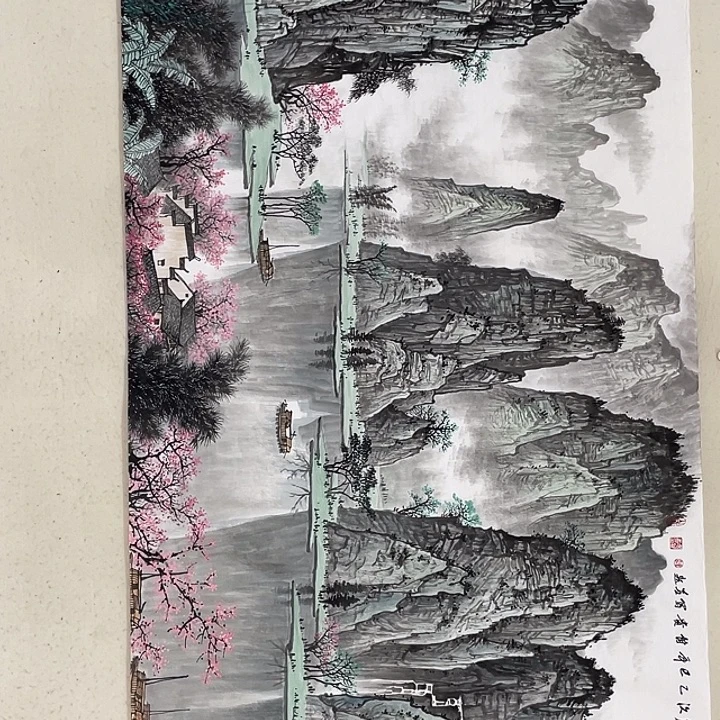 国画国画作品集的故事