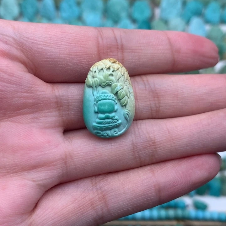 未镶嵌绿松石原矿绿松石系列