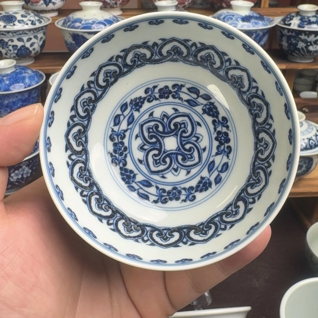 陶瓷杯子纯手工手绘柴窑