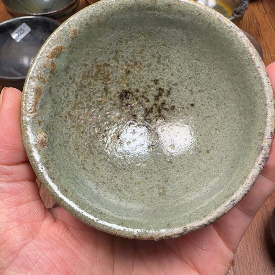 噼***啦柴烧建盏茶盏茶杯496