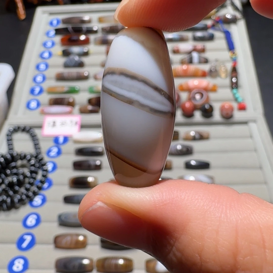 未镶嵌玛瑙/玉髓珠宝半成品