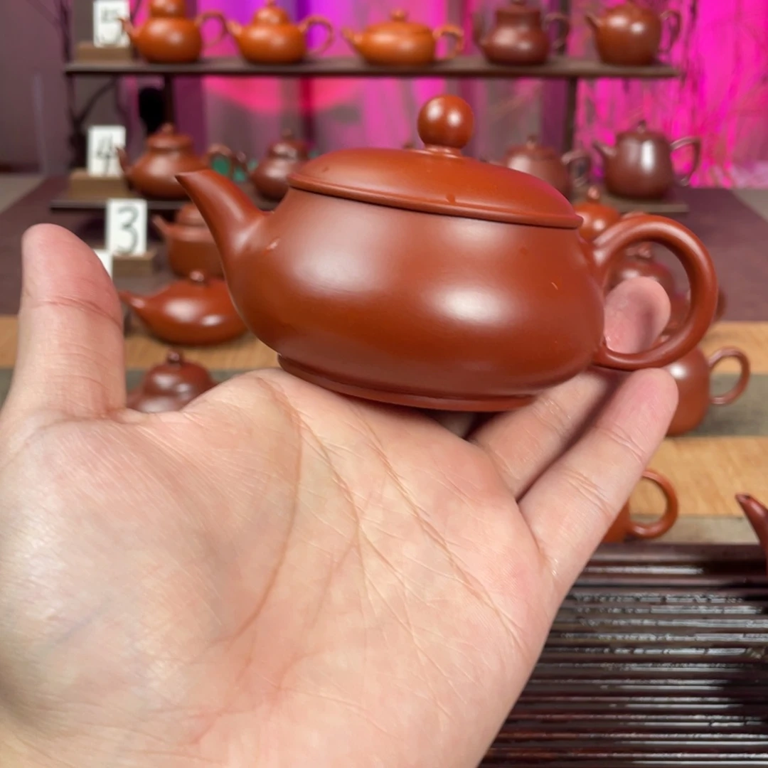 茶壶紫砂精工超薄明炉120cc