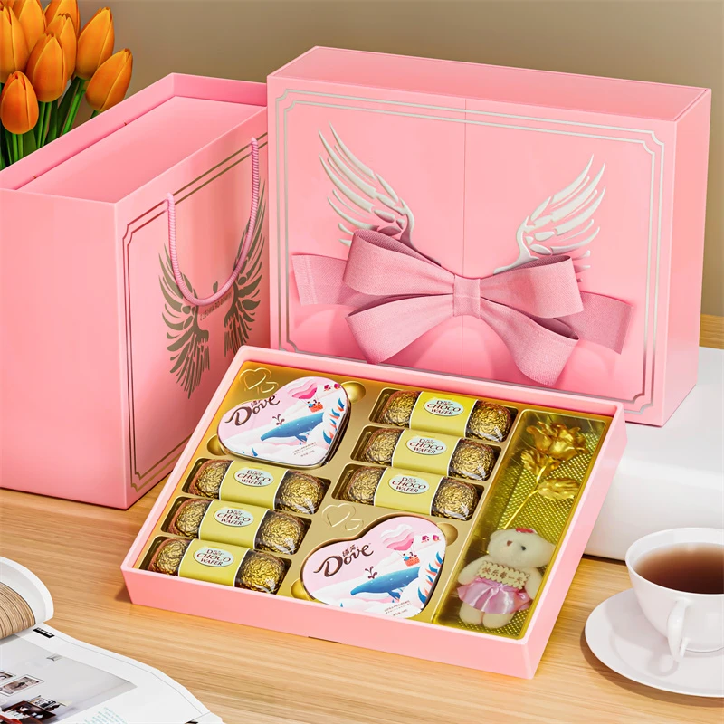 母亲节德芙巧克力礼物盒装送女朋友女生新款仪式感高档老婆