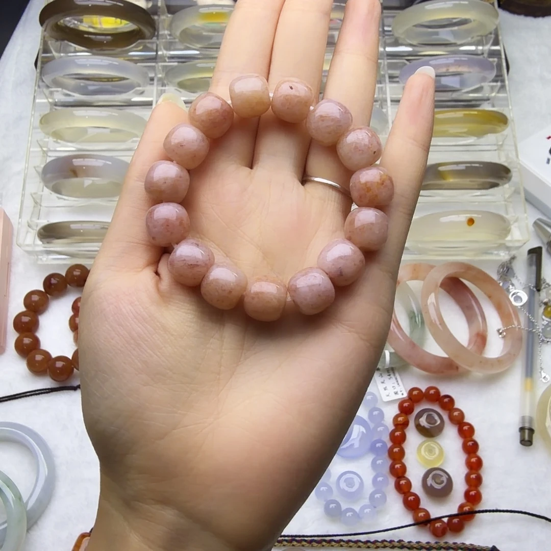 石英质玉（佘太翠）未镶嵌手串