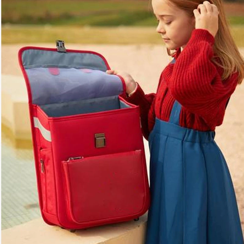 【长28cm高36cm】摩瑟DP【B家红色书包】HAZC玻璃花瓶摆件陶瓷