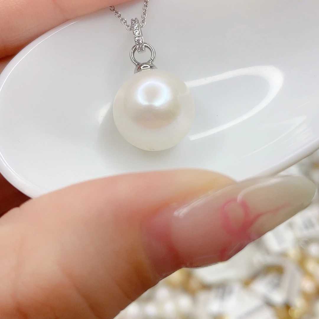 淡水珍珠合金吊坠(赠链)