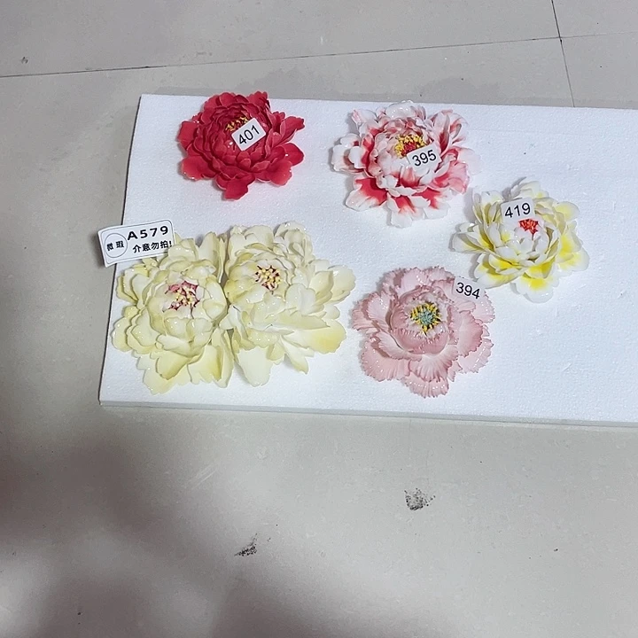 年***哈瓷片德化工厂陶瓷手工捏花
