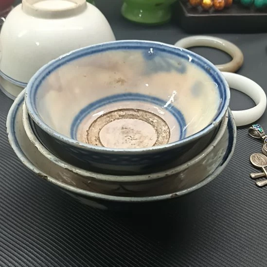 用***53个蓝花老碗，，，，，