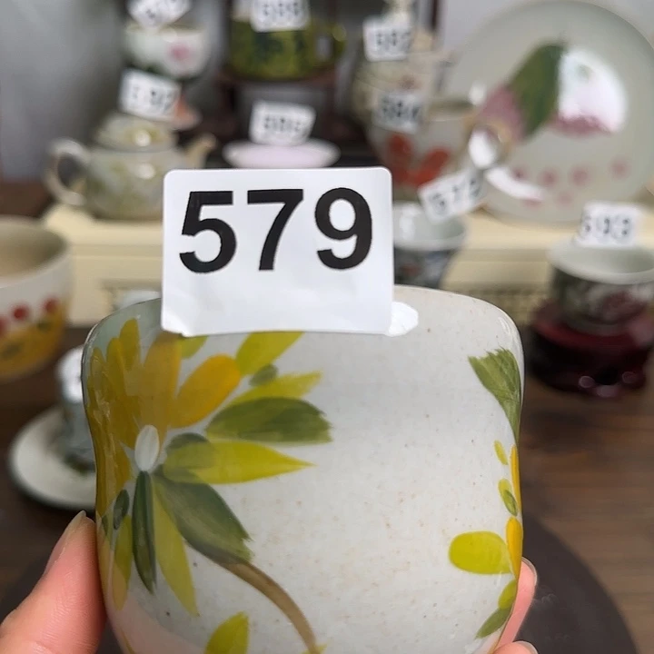 杯子579 景德镇手工手绘