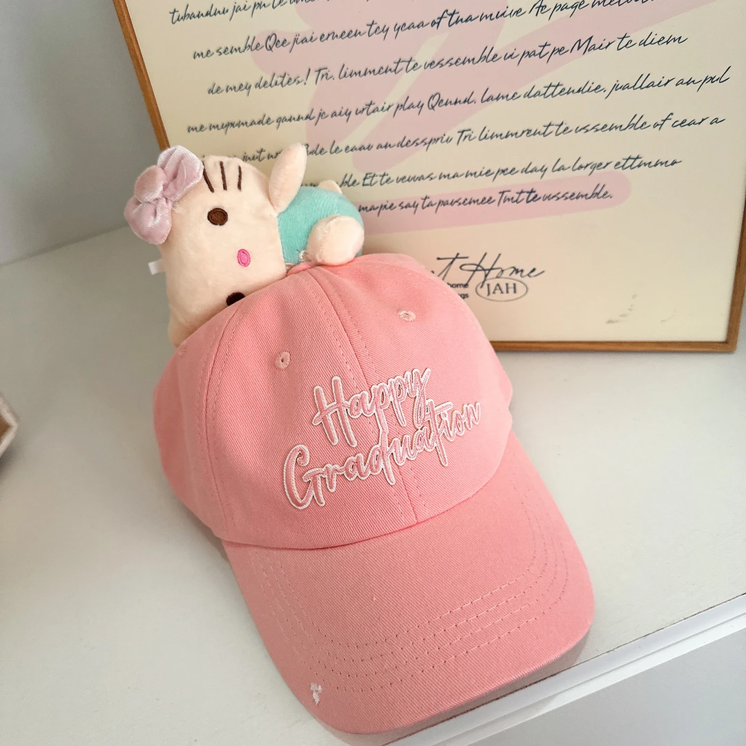 【Mt studio】【新款】卡通立体KT猫棒球帽鸭舌帽百搭可爱女童春夏秋