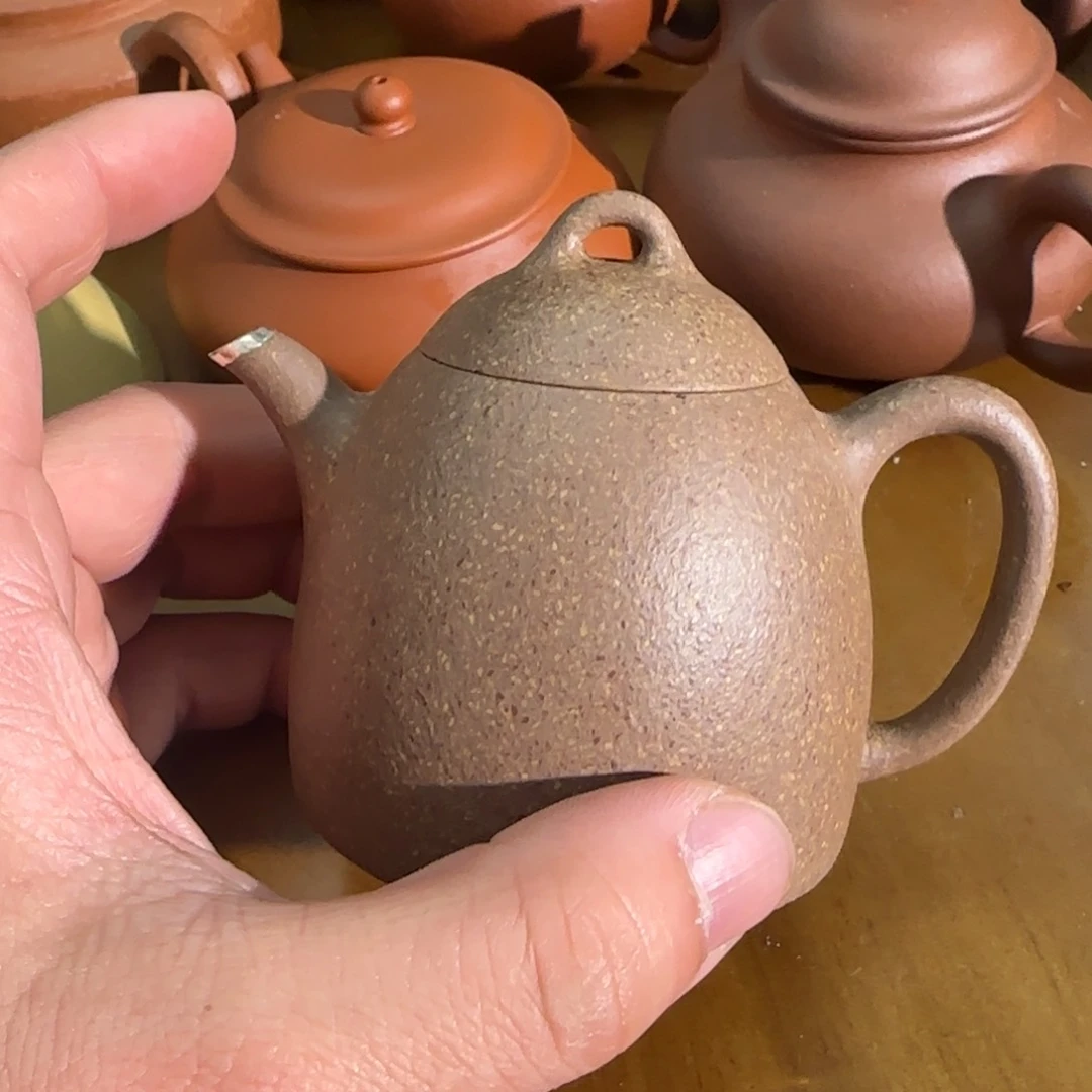紫砂茶壶降坡泥 秦权 完美品 包银
