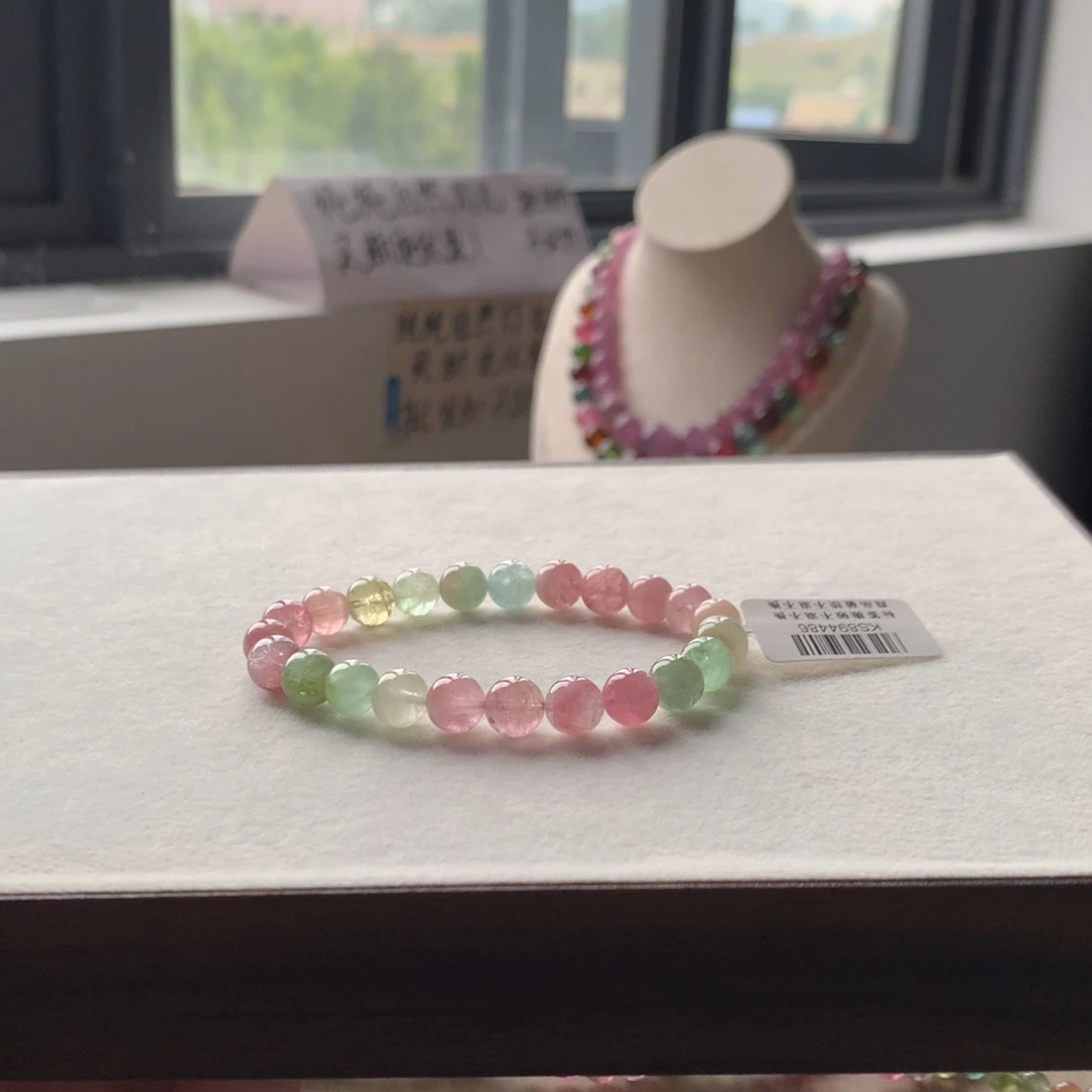 未镶嵌手链碧玺碧玺