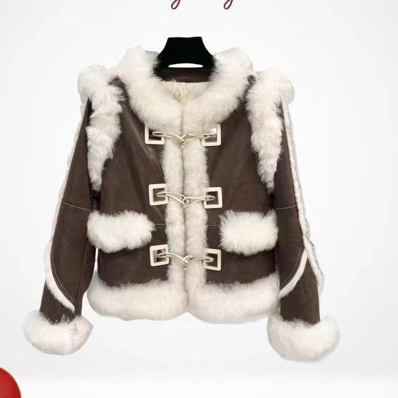 OFL新款中古公主短款外套23026