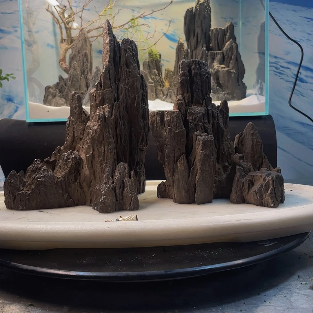 盆景鱼缸造景造景