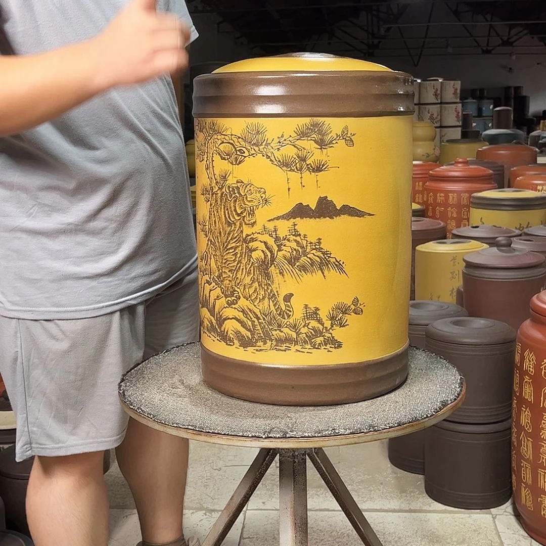 紫砂茶叶罐茶叶罐