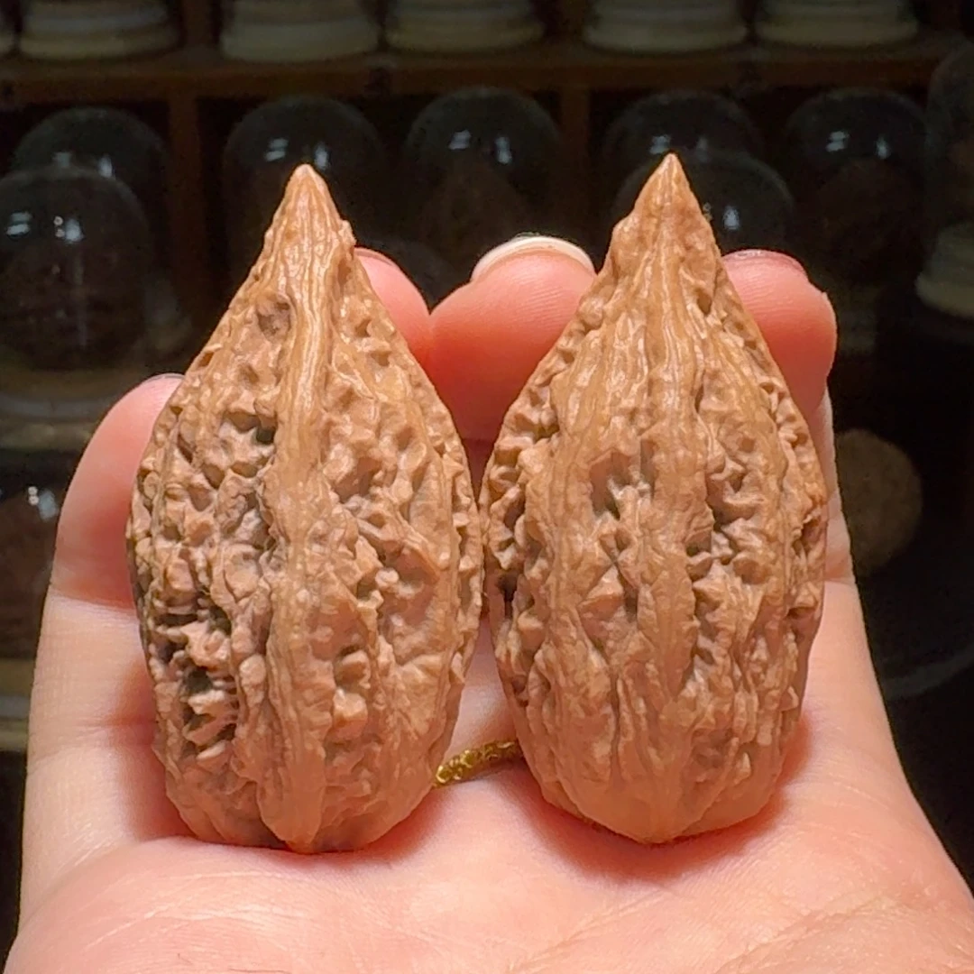 吊坠文玩核桃凤冠霸王枪