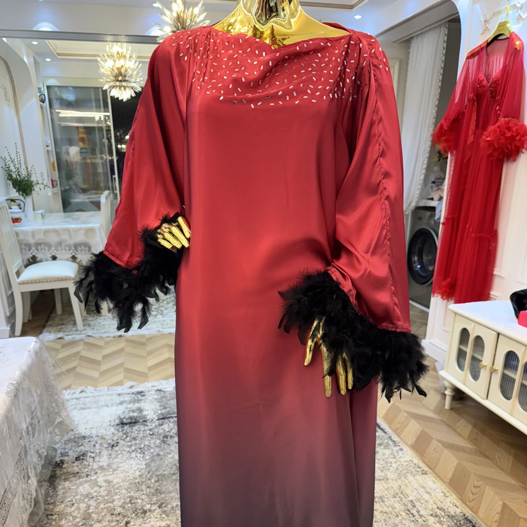 高档气质长袖秋冬宽松睡衣