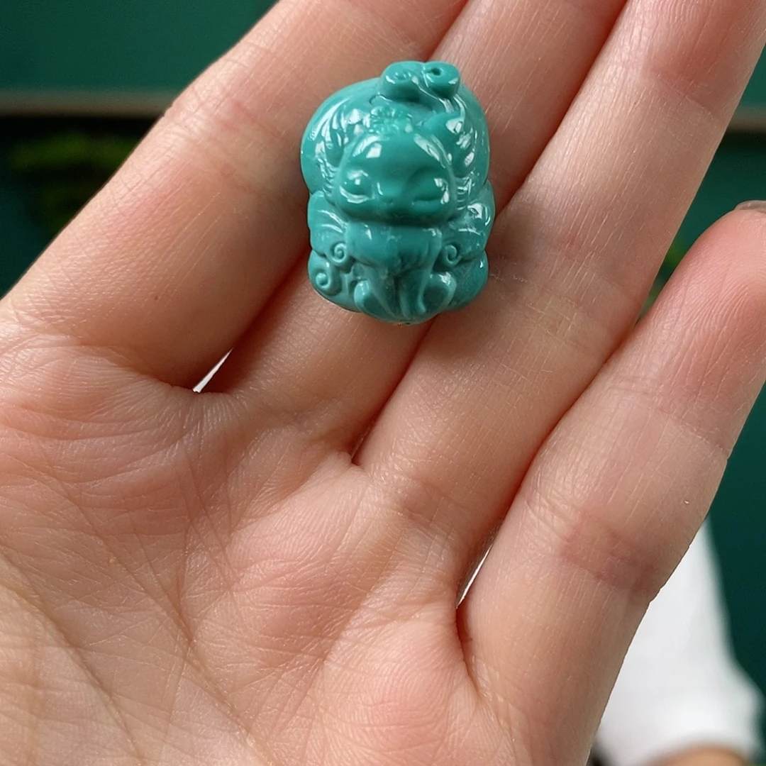 未镶嵌绿松石珠宝奇石