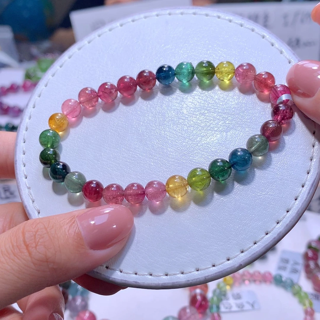 【闪购商品】未镶嵌手链碧玺7m