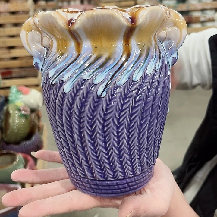 陶瓷陶瓷多肉植物花盆