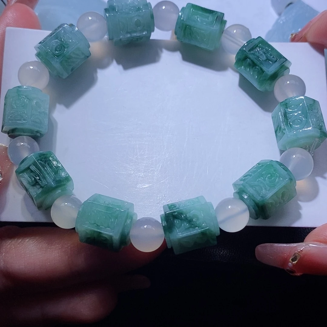 定制翡翠未镶嵌湘*哥翡翠