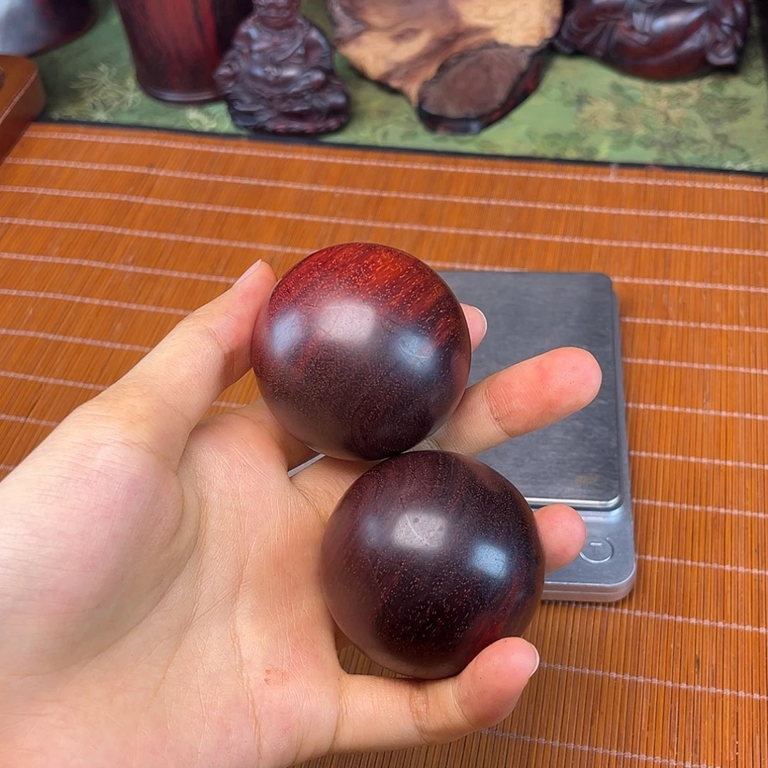 檀香紫檀（小叶紫檀）手球4.8印度小叶紫檀
