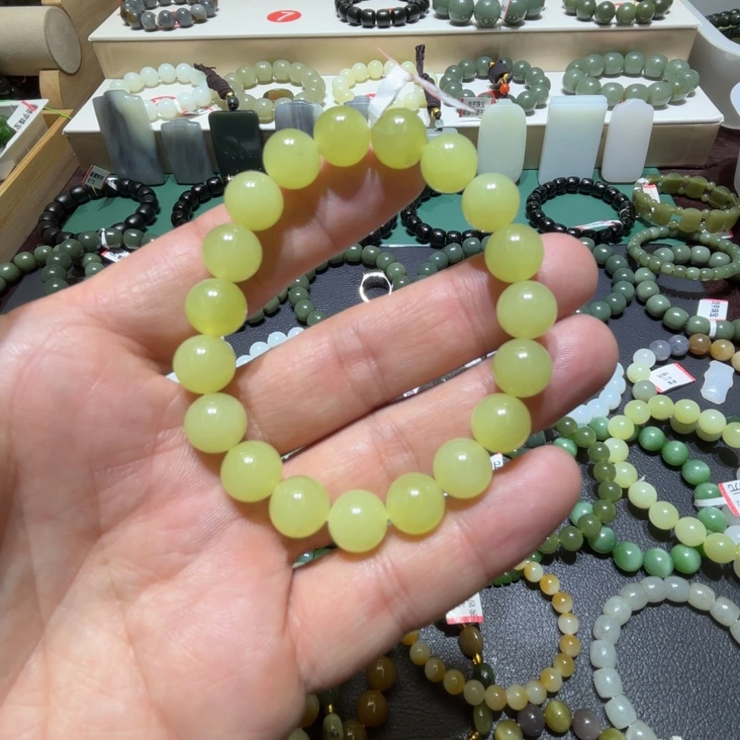 和田玉手链未镶嵌