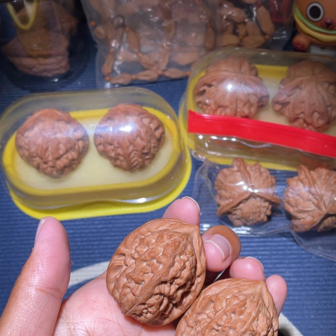 吊坠文玩核桃全秦龙纹方尊36