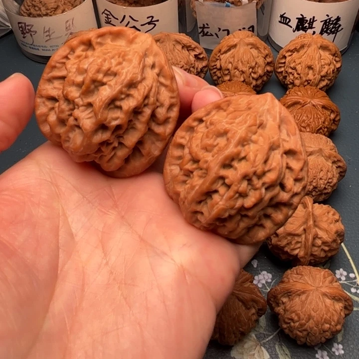 吊坠文玩核桃43金公子