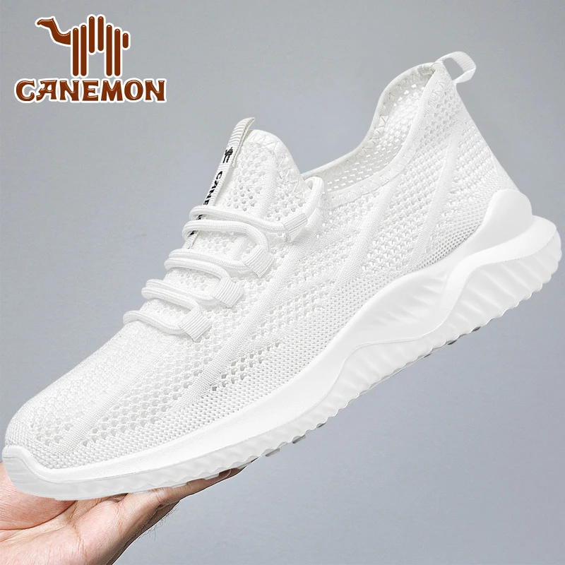 领航骆驼正品男鞋夏季透气网面鞋男士飞织休闲运动鞋薄款镂空网鞋