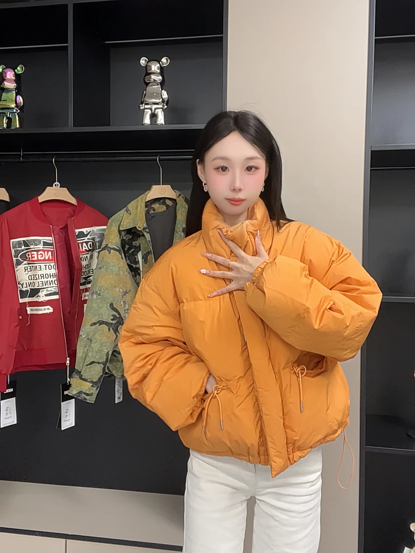 羽绒2025年冬季新款男女情侣轻薄保暖甄选休闲连帽棉服