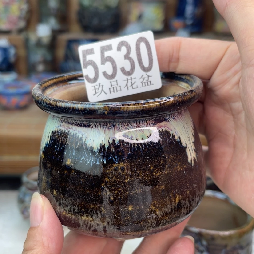 景德镇陶瓷玖品花盆