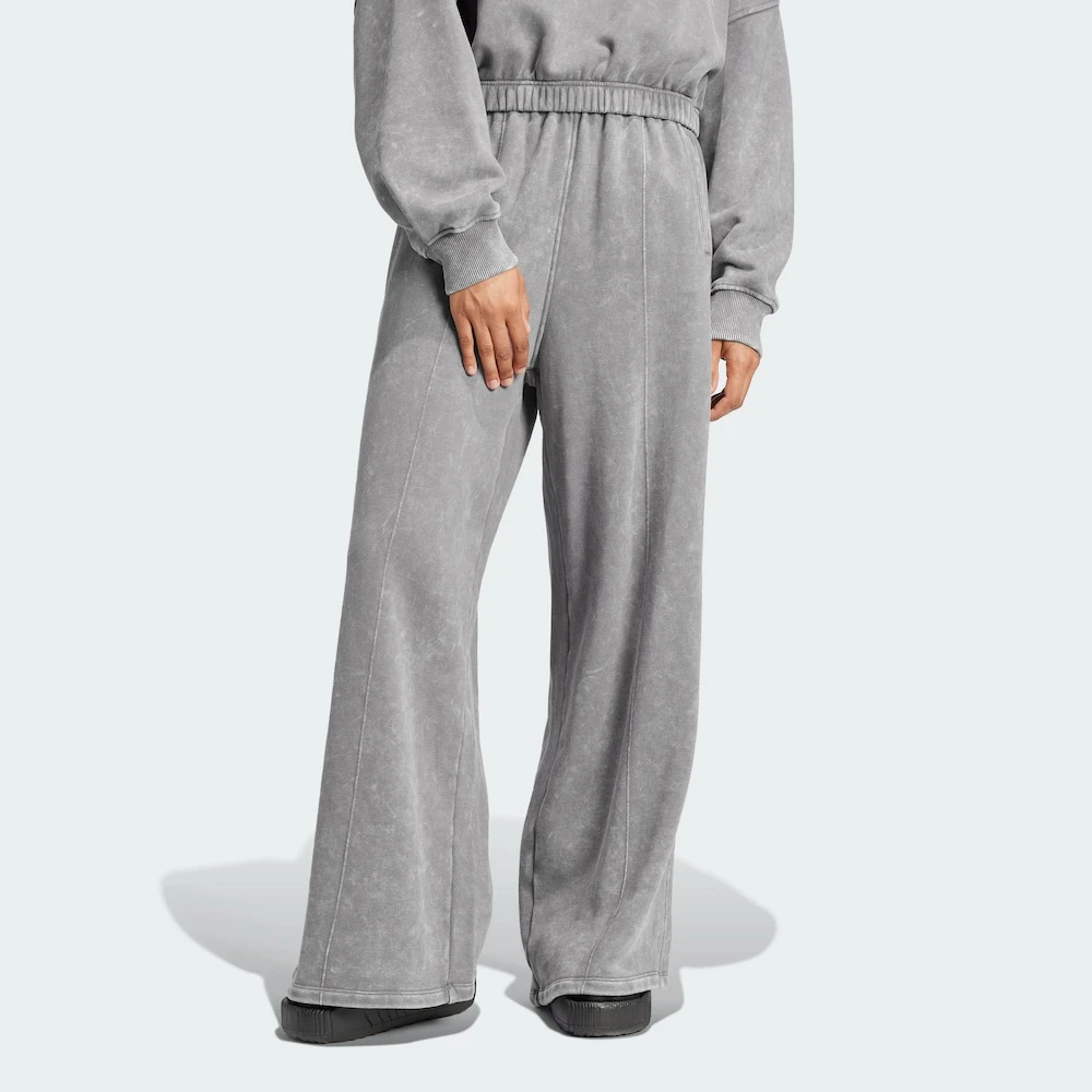 adidas三叶草PREMIUM ESSENTIALSJOGGERS纯棉阔腿运动裤IY7399