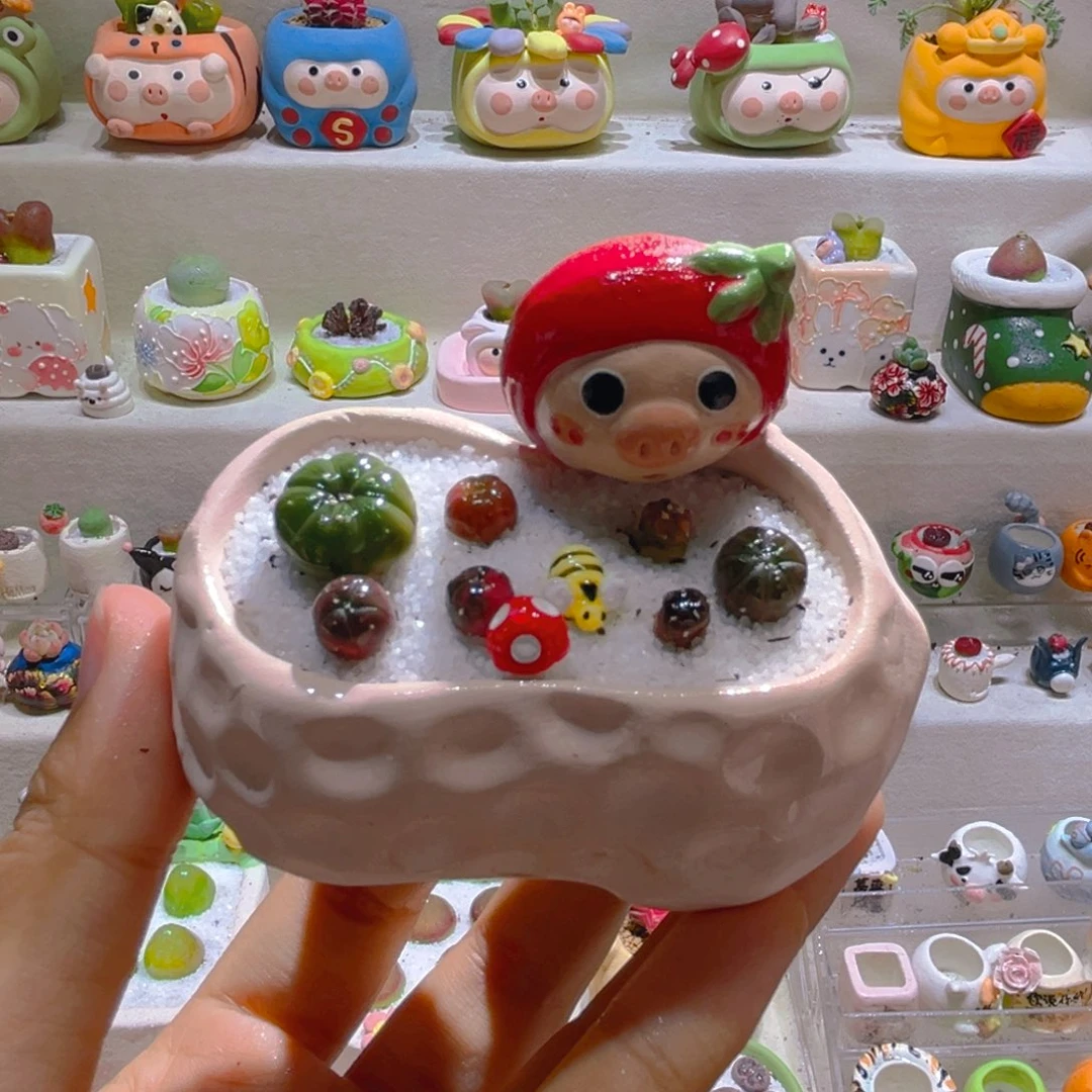 036高端兜锦拼盘带盆土一套108