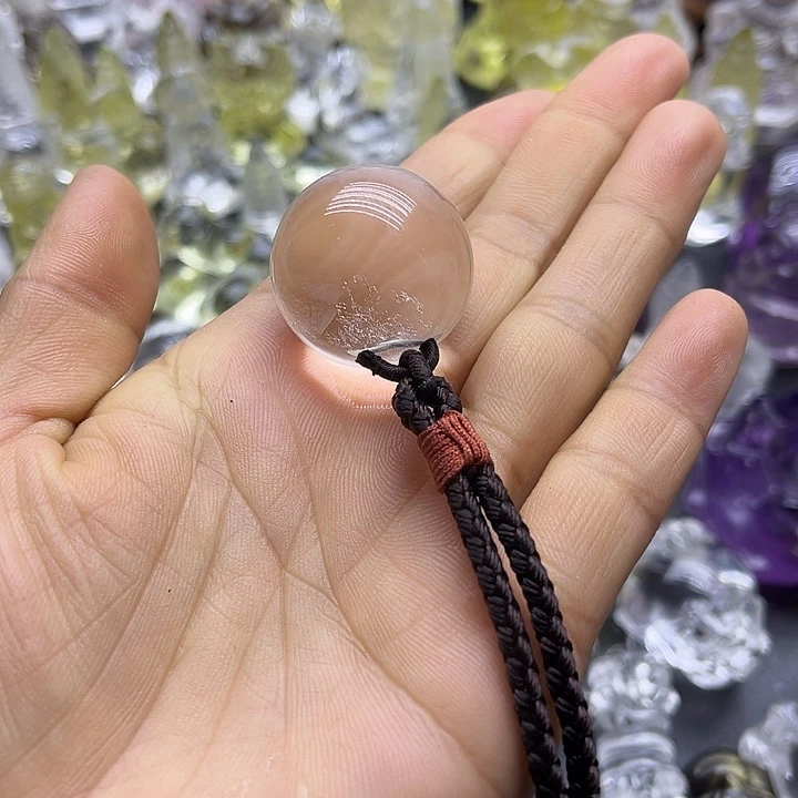 水晶摆件未镶嵌吊坠